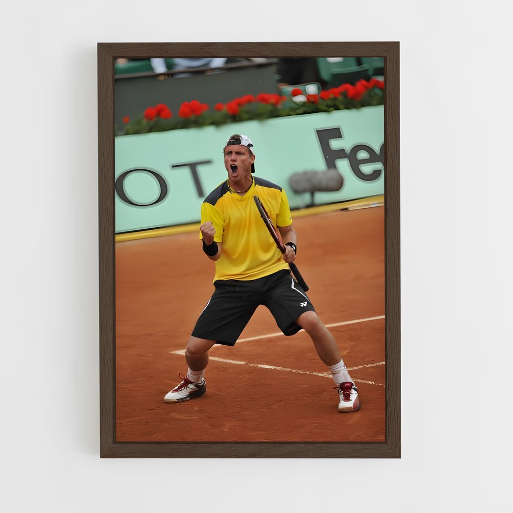 Poster La Victoire de Hewitt – affiche Tennis (vue 5)